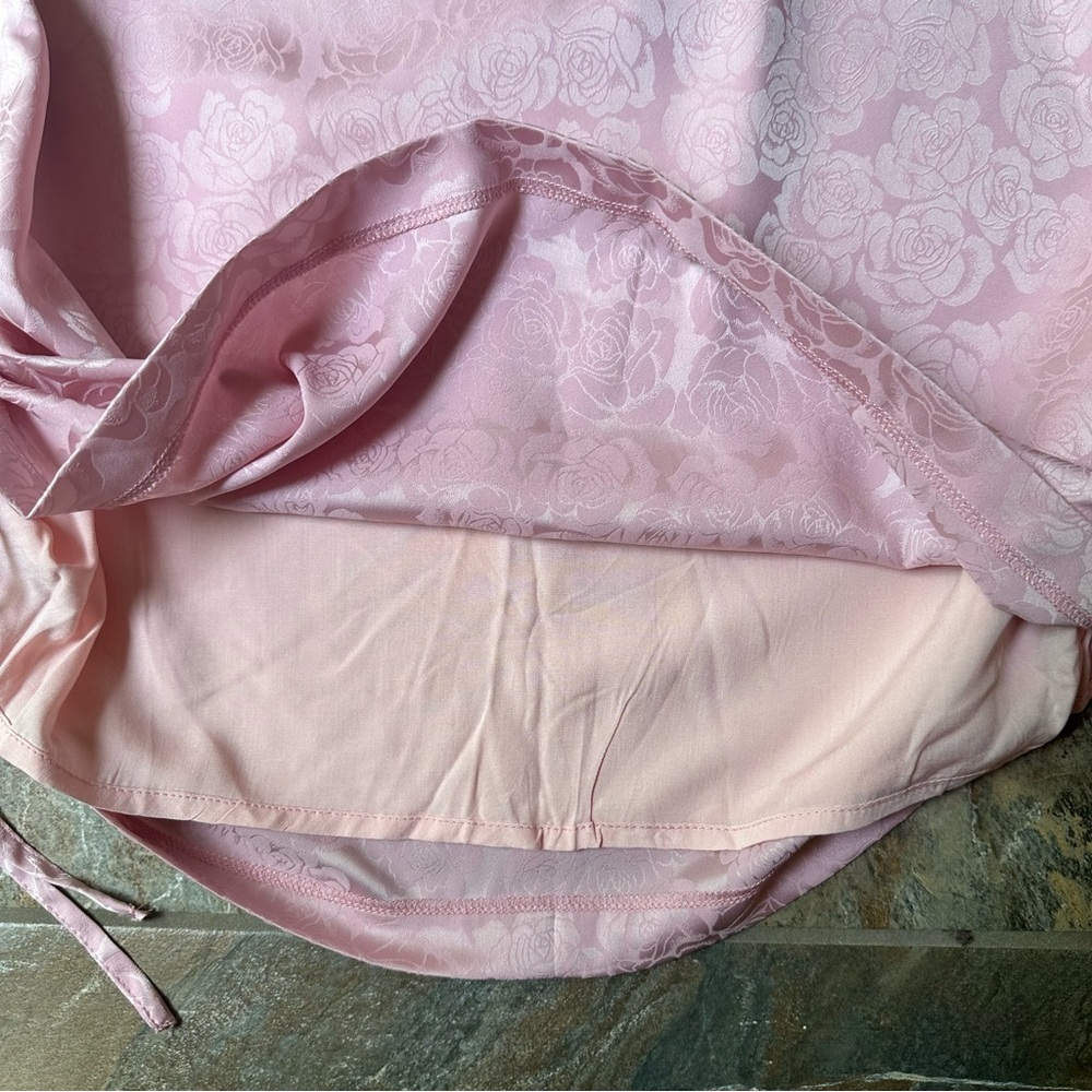 Lulu's Blush Ruched Mini Skirt - Picture 7 of 12